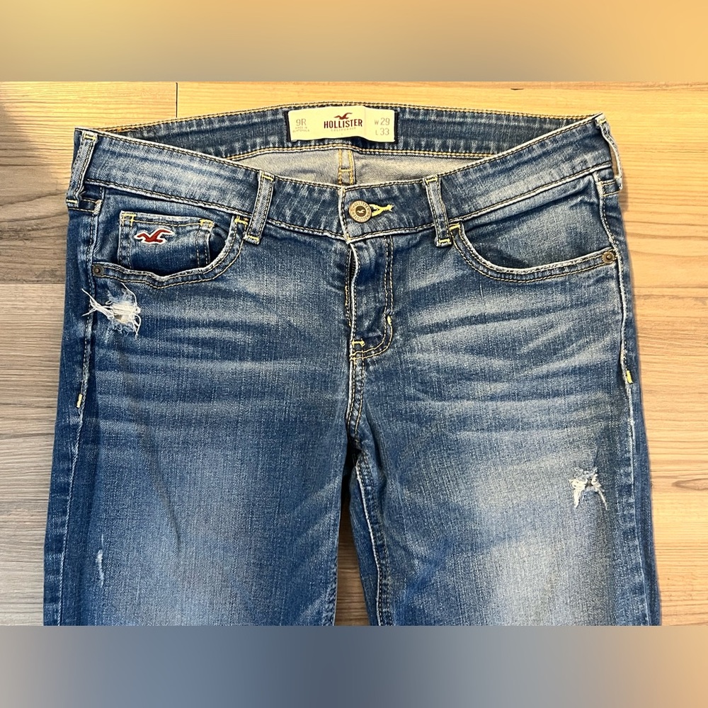 Hollister Distressed Flares - Picture 5 of 10